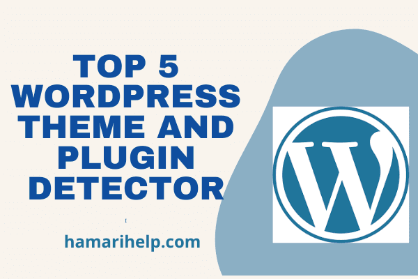 Top 5 WordPress theme detector